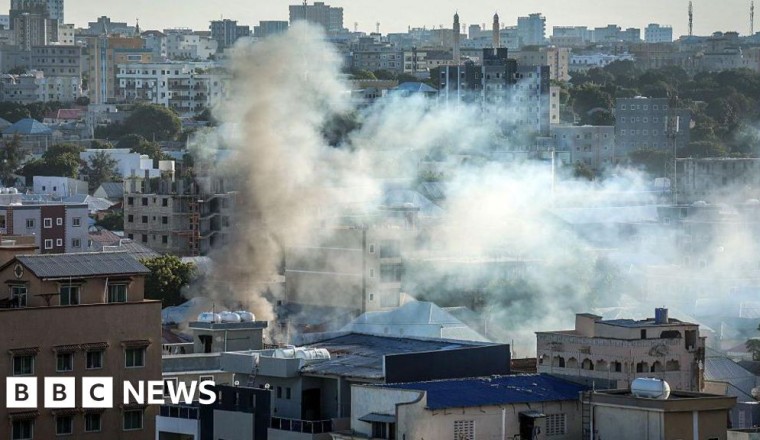 Heavy gunfire in Somali capital as row over election delay escalates