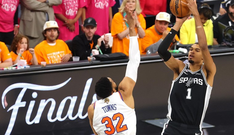 How Knicks’ Karl-Anthony Towns Limited Victor Wembanyama In NBA Finals
