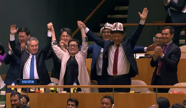 Kyrgyzstan elected to UN Security Council for first time in its history