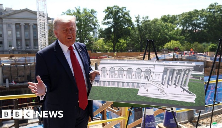 Senate Republicans axe $1bn for Trump's new White House ballroom