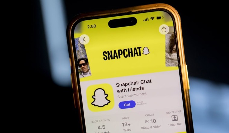 Survey: Teens regularly see harmful content, messages on Snapchat
