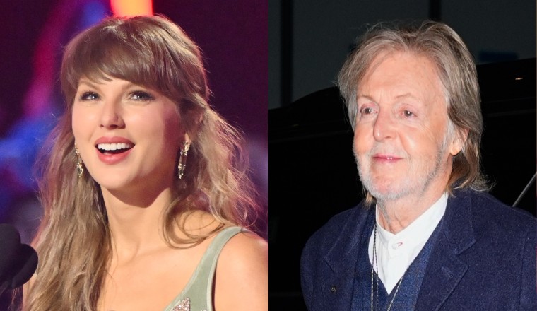Taylor Swift praises Paul McCartney, says she’s “never not inspired” by the Beatles legend